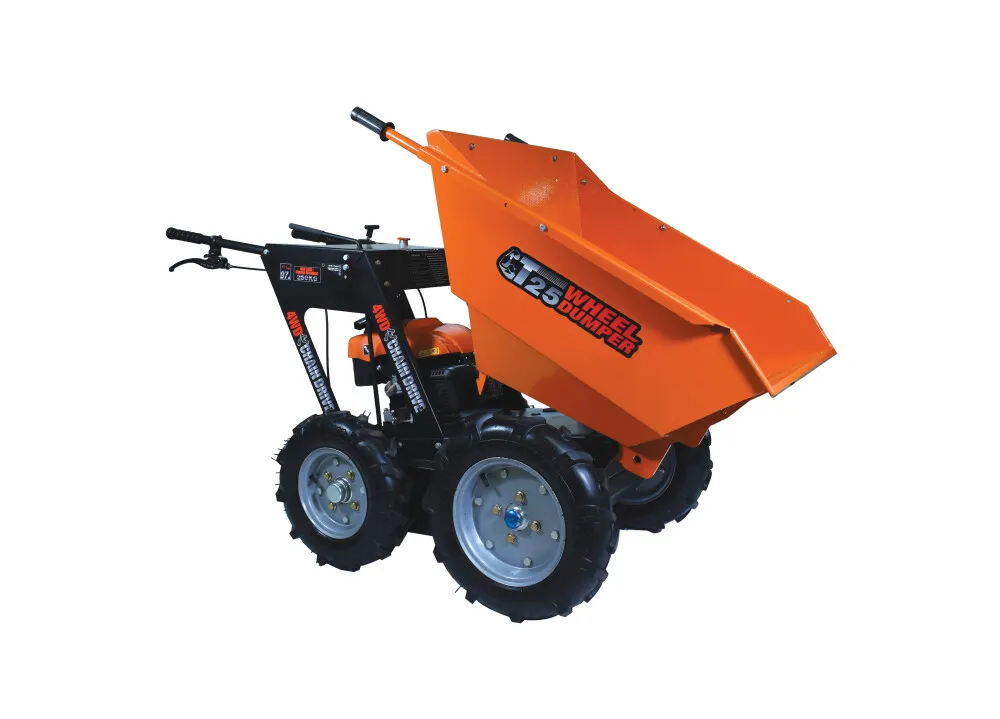 Ducar motorized gas wheelbarrow for contractors