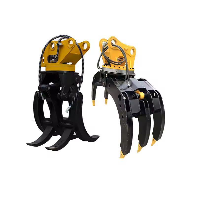 6 Ton Mini-Ex Rotating Log Grapple