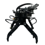 1 Ton Mini-Ex Hydraulic Rotating Log Grapple