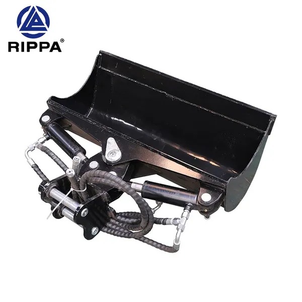 2.5 Ton Mini-Ex Tilt Bucket 1000MM - 40" DOUBLE CYLINDER