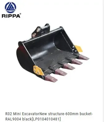 8 Ton Mini-Ex Digging Bucket 800MM - 30"