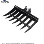 8 Ton Mini-Ex Rake 1000MM - 40"