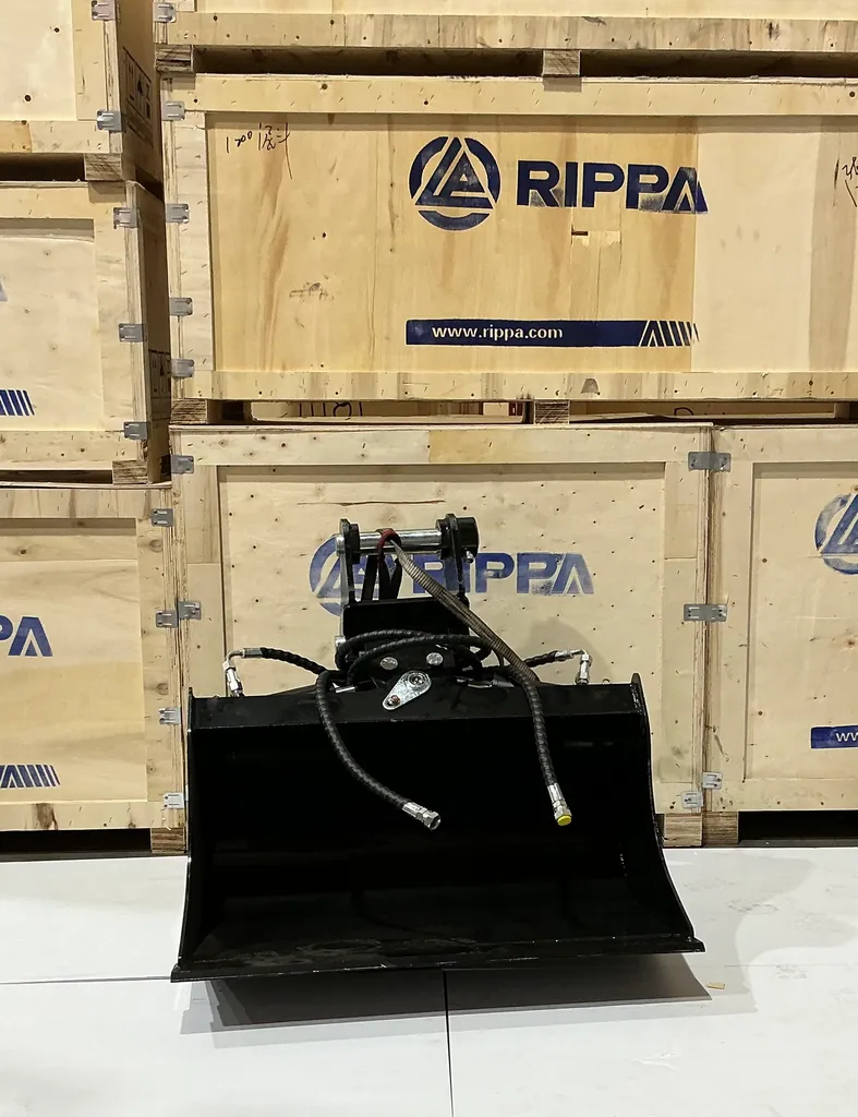 6 Ton Mini-Ex Tilt Bucket 1000MM - 40" Simple Cylinder