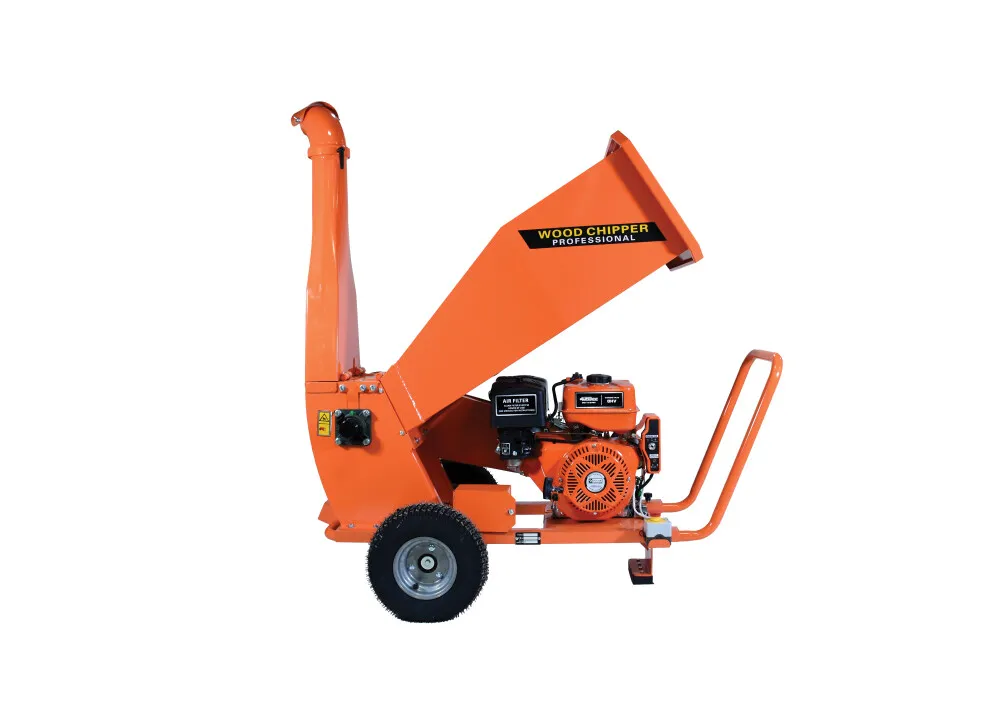 15HP Wood chipper W/Electric start Swivel discharge chute
