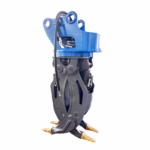 Excavator Hydraulic Rotating Grapple Forestry Log Wood Grapple for 8 Ton Excavator